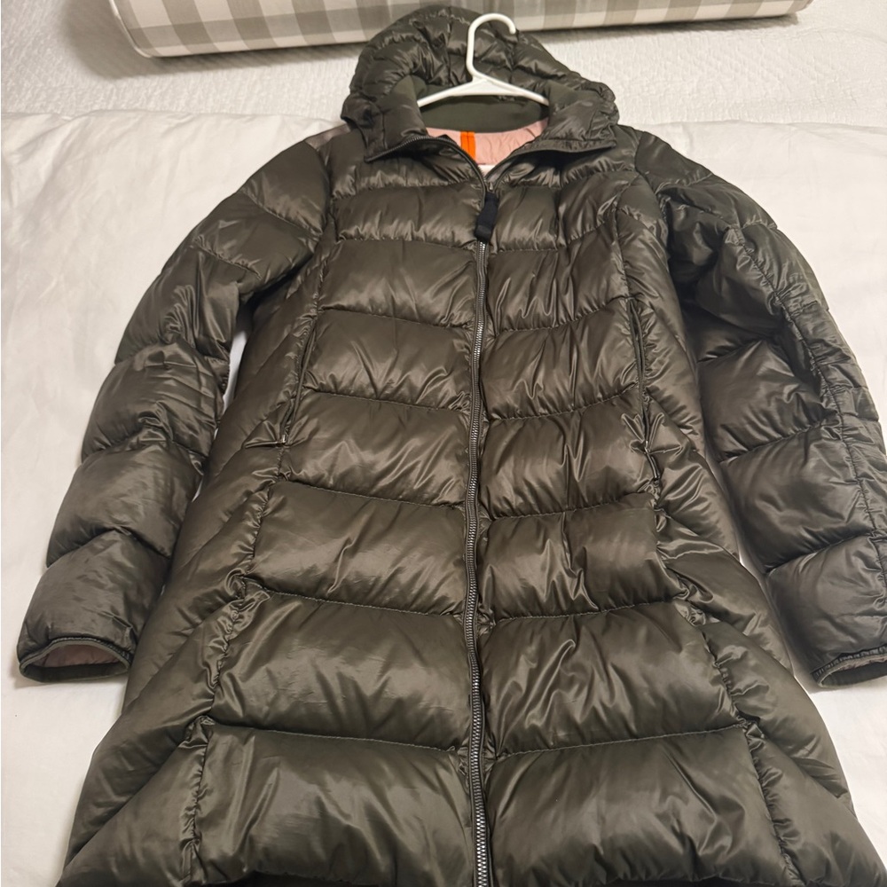Parajumpers Sheen Green Puffer Jacket